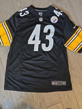 VINTAGE PITTSBURGH STEELERS TROY NIKE P0LAMALU JERSEY